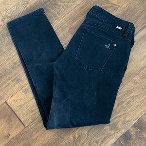 Dl1961 Jeans Womens 29 Black Angel Skinny Ankle 4 Way Mid Rise Stretch